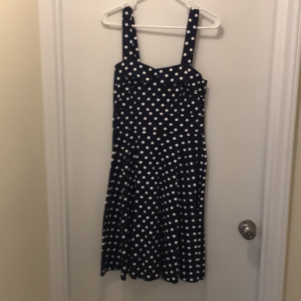 Polka dot 50’s dress Large